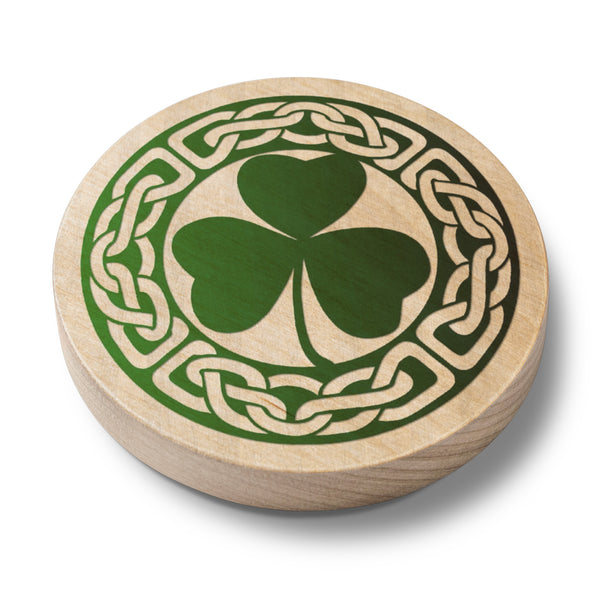Shamrock Magnetic Wooden Bottle Opener