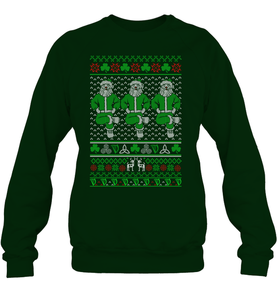 Irish Dancing Santas - Sweatshirts