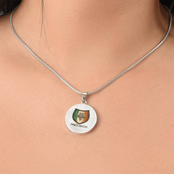 ☘️ Ireland Celtic Shield Luxury Necklace ☘️