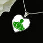☘️ Irish Claddagh Heart Necklace ☘️