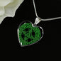 ☘️ Irish Celtic Cross Shield Heart Necklace ☘️