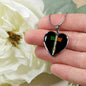 ☘️ Irish Celtic Cross Heart Necklace ☘️