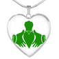 ☘️ Irish Claddagh Heart Necklace ☘️