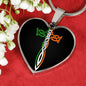 ☘️ Irish Celtic Cross Heart Necklace ☘️