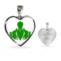 ☘️ Irish Claddagh Heart Necklace ☘️