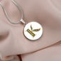 Celtic Initial Luxury Necklace - Initial K