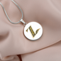 Celtic Initial Luxury Necklace - Initial Z