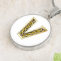 Celtic Initial Luxury Necklace - Initial V