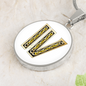 Celtic Initial Luxury Necklace - Initial W