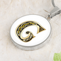 Celtic Initial Luxury Necklace - Initial G