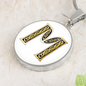 Celtic Initial Luxury Necklace - Initial M