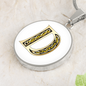 Celtic Initial Luxury Necklace - Initial D