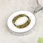 Celtic Initial Luxury Necklace - Initial O