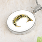 Celtic Initial Luxury Necklace - Initial C