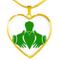 ☘️ Irish Claddagh Heart Necklace ☘️