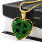 ☘️ Irish Celtic Cross Shield Heart Necklace ☘️