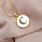 Celtic Initial Luxury Necklace - Initial C