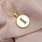 Celtic Initial Luxury Necklace - Initial I