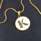 Celtic Initial Luxury Necklace - Initial K