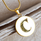 Celtic Initial Luxury Necklace - Initial C
