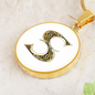 Celtic Initial Luxury Necklace - Initial S