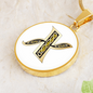 Celtic Initial Luxury Necklace - Initial X
