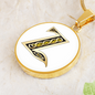 Celtic Initial Luxury Necklace - Initial Z