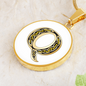 Celtic Initial Luxury Necklace - Initial Q