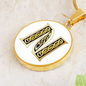 Celtic Initial Luxury Necklace - Initial N