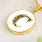 Celtic Initial Luxury Necklace - Initial C