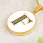 Celtic Initial Luxury Necklace - Initial F