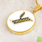 Celtic Initial Luxury Necklace - Initial Y