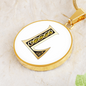 Celtic Initial Luxury Necklace - Initial L
