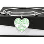 My Beloved (Mo Mhuirnín in Irish) Bangle Bracelet