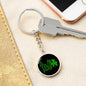 LOVE Ireland Graphic Circle Keychain
