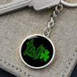 LOVE Ireland Graphic Circle Keychain