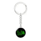 LOVE Ireland Graphic Circle Keychain
