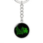 LOVE Ireland Graphic Circle Keychain