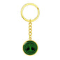 Irish Tree of Life Graphic Circle Keychain