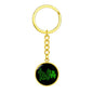 LOVE Ireland Graphic Circle Keychain