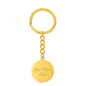 Ireland Flag Graphic Circle Keychain