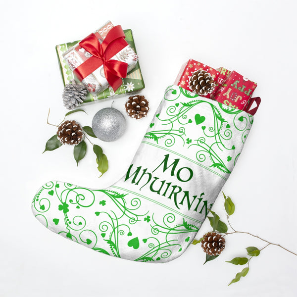 My Beloved (Mo Mhuirnín In Irish) Christmas Stocking