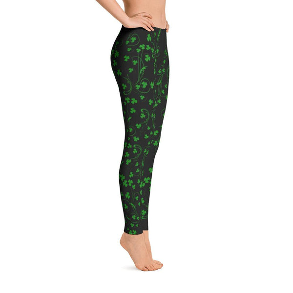☘️ Irish Shamrock Leggings ☘️ – Éire In My Blood - Main Image