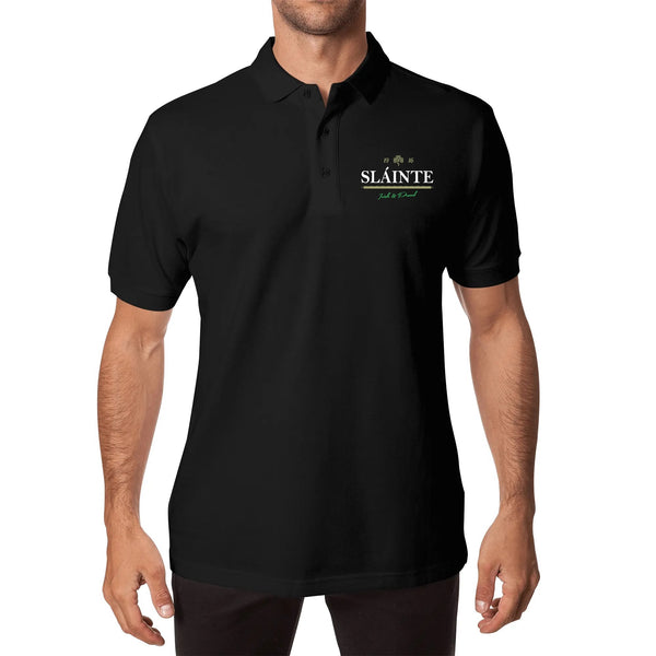 Sláinte....Irish & Proud Unisex Polo Shirt