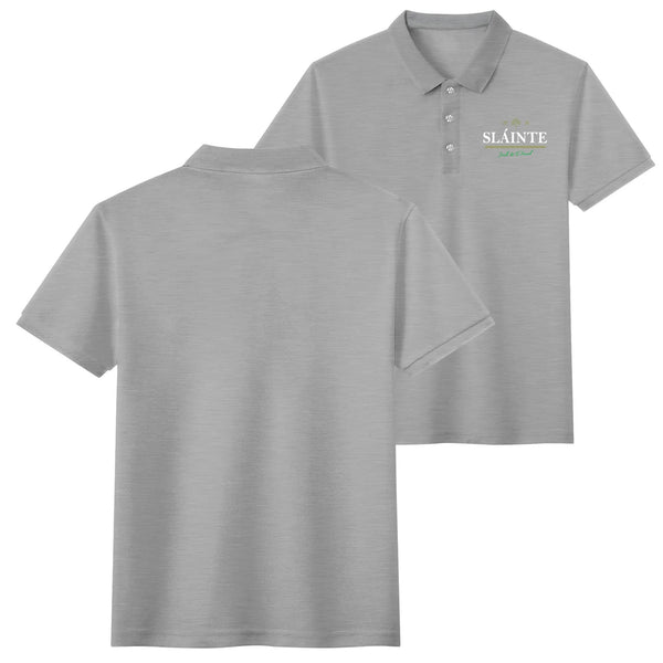 Sláinte....Irish & Proud Unisex Polo Shirt