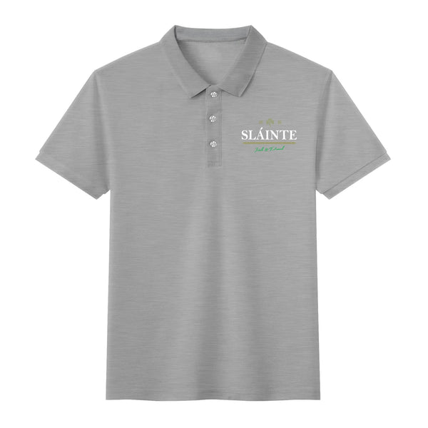 Sláinte....Irish & Proud Unisex Polo Shirt