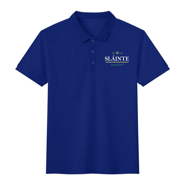 Sláinte....Irish & Proud Unisex Polo Shirt