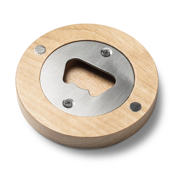 American Irish Flag Magnetic Wooden Bottle Opener
