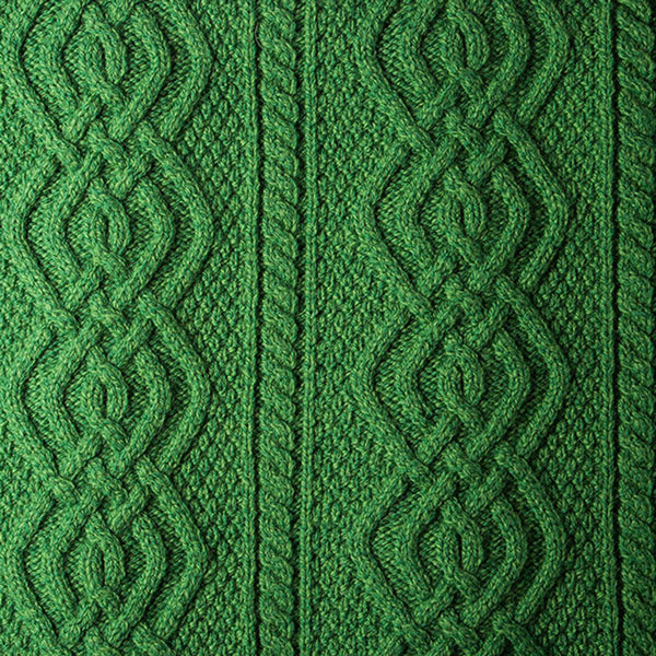 ☘️ Dara Merino Wool Aran Throw ☘️