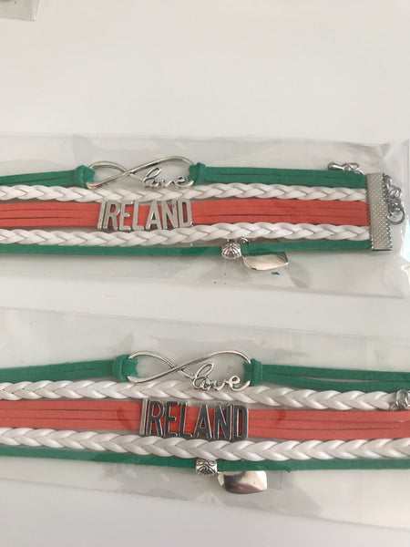 ☘️ LOVE Ireland Infinity Bracelet ☘️